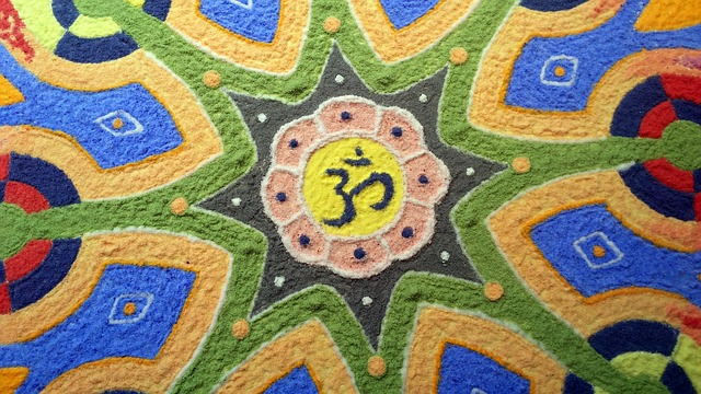 Sandmandala – Das Grenzenlose in ein Bild gefasst