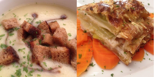 Zwei wärmende vegane Wintergerichte