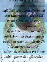 Wie sagt man den Geldflüssen, wo sie hingehen sollen?