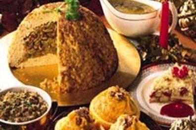 Weihnachtsmenü mit gänsefreundlichem Gänsebraten