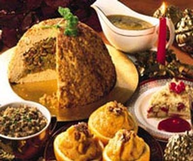Weihnachtsmenü mit gänsefreundlichem Gänsebraten