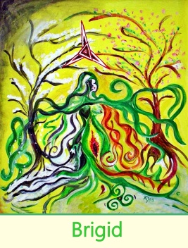 Brigid – Irisch-keltische Lichtgöttin und Göttin des Frühlings und des Feuers