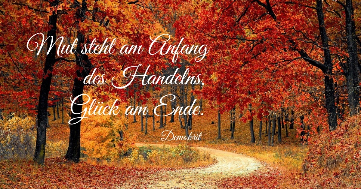 Du musst etwas ändern, damit sich etwas ändert.